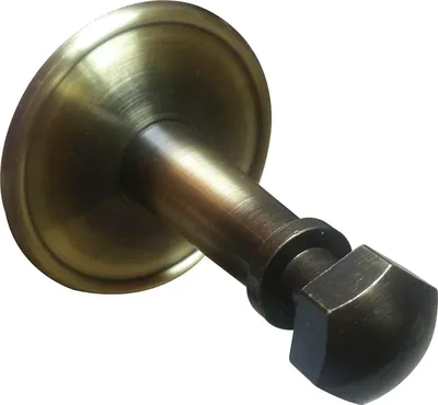 Produktbild von Handlaufträger zum Klemmen, Rosetten ø 70 mm,Wandabstand 60 mm,Messing patiniert