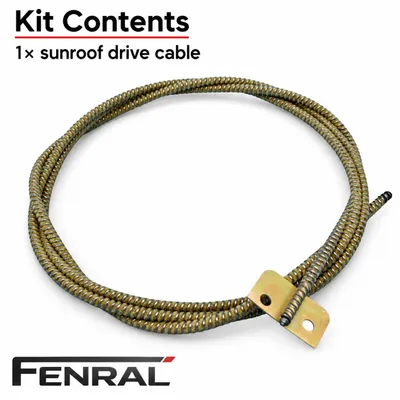 Produktbild von Schiebedach-Bowdenzug kompatibel für Mercedes-Benz C126 Reparatur-Seilzug FENRAL