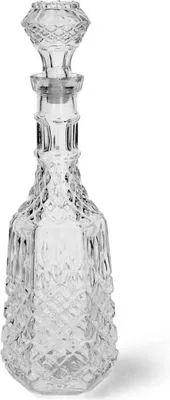 Produktbild von 1L Karaffe Flasche Whiskykaraffe Cognacflasche Glaskaraffe Whisky Dekanter