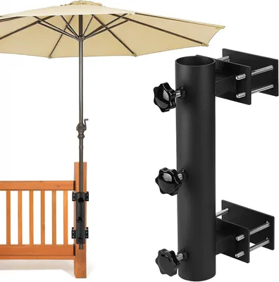 Obrázok produktu pre Držiak slnečníka 3-4,5 cm, nastaviteľný, pre terasu