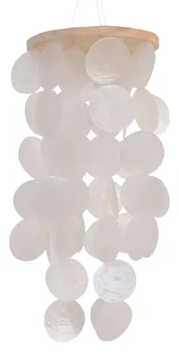Produktbild von Kaemingk Deko-Anhänger Windspiel Capiz 36 cm