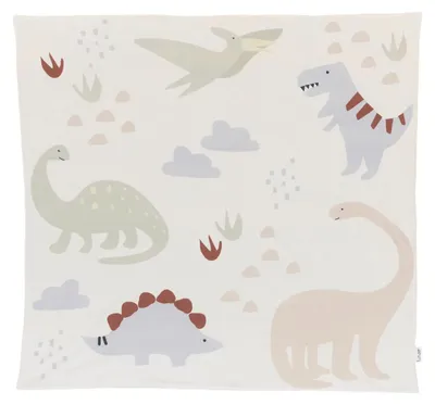 Productafbeelding van Draagbare speelmat - TINEO - 100 x 100 cm - Dinosaurus