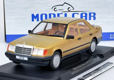 Produktbild von Mercedes 300 E (W124) 1984 Beige Dunkel MCG 1:18