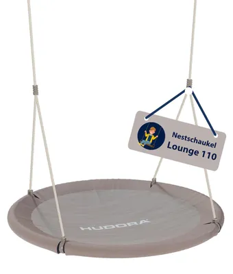 Immagine prodotto di HUDORA Nest Swing Lounge Altalena da giardino regolabile in altezza 90110cm Attacco per altalena