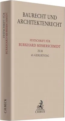 Produktbild von Baurecht und Architektenrecht
