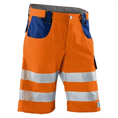 Produktbild von KÜBLER REFLECTIQ Shorts PSA 2 warnorange/kbl.blau  2307 8340-3746-48