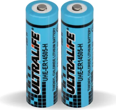 Obrázok produktu pre 2x lítiová batéria Ultralife LS14500 3,6 V - AA - UHE-ER14505 LS14500 Li-SOCl2