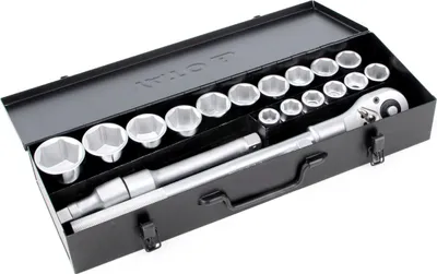 Obrázok produktu pre Yato YT-1335, Zakladací kľúč, 20 kusov, Čierna, Chróm, Chrómovo-vanádová oceľ