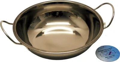 Produktbild von Edelstahl Servierschale 18 cm mit Henkel