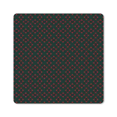 Produktbild von MuchoWow® Mauspad Mousepad Muster - Rot - Dekoration 30x30 cm - Mousepads - Maus Mat - Pad - Mausunterlage - Gaming