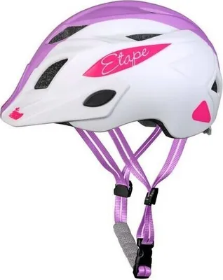 Zdjęcie produktu dla Kask rowerowy dla dzieci Pluto Light biało-fioletowy, XS-S
