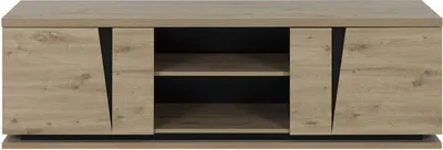 Productafbeelding van CALICOSY - TV-meubel 2 deuren Crack - Franse fabricage