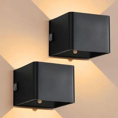 Immagine prodotto di Lampada da parete a LED ricaricabile per soggiorno e camera da letto - con telecomando - senza fili - alimentata a batteria