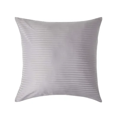 Produktbild von HOMESCAPES Kopfkissenbezug Fadendichte 330 Grau, 80 x 80 cm