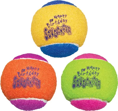 Immagine prodotto di Palline di compleanno Kong Squeakair