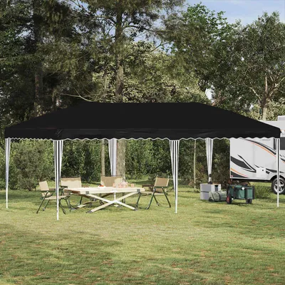 Produktbild von Maison Exclusive - Pop-up Partyzelt 575 x 290 x 245 cm Schwarz