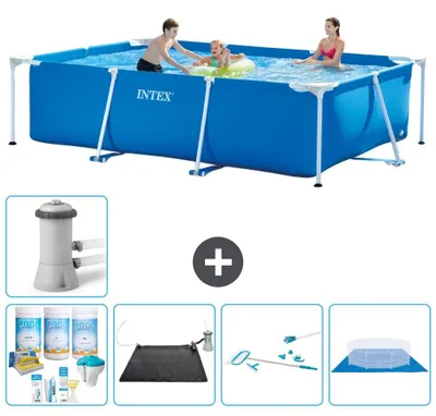 Produktbild von Rechteckiger Frame Pool - 300x200x75 cm - 6-teilig S20834