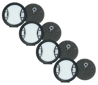 Produktbild von vhbw 4x Staubsaugerfilter Ersatz für Philips XC2011 für Staubsauger - Schmutzfilter, Filtereinheit