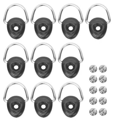 Produktbild von 10Set D-Schnalle Spannring Rückenlehnenzubehör mit Schraube für Kanu-Kajak