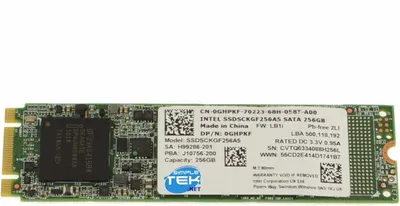 Image de DELL GHPKF Internes Solid State Drive M.2 256 GB Serial ATA III (GHPKF)