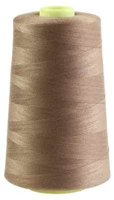 4572m Polyester Overlock Garn hellkaramel