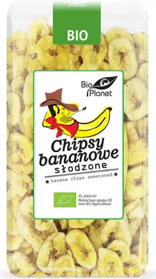 Produktbild von -BANANENCHIPS, GESÜSST, 350 g –  PLANET
