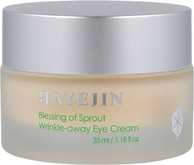 Obrázok produktu pre HAYEJIN Blessing of Sprout Wrinkle-away Eye Cream 35ml výživný krém na starostlivosť o pokožku očí