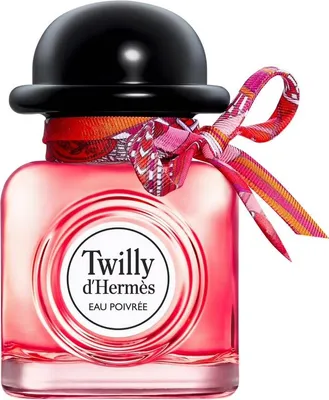 A bottle of Twilly D'Hermes Eau Poivree Eau de Parfum spray.