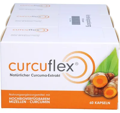 Produktbild von Curcuflex Kapseln, 180 St. Kapseln