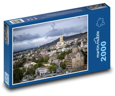 Zdjęcie produktu dla Puzzle 2000 Tbilisi - świątynia, Gruzja - martinpuzzle