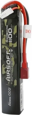 Produktbild von Lipo Gens ace 25C 1100mAh 3S1P 11,1V Airsoft Gun Akku mit T-Stecker