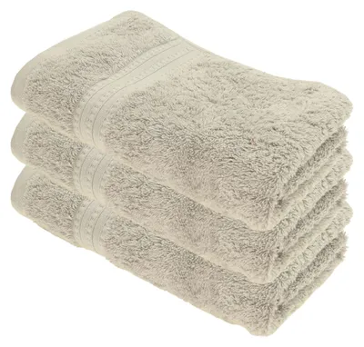Produktbild von Julie Julsen BIO Duschtuch 3er Set 70x140 Silber