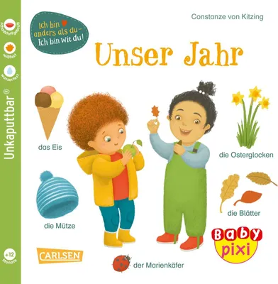 Produktbild von Baby Pixi (unkaputtbar) 118: VE 5 Unser Jahr (5 Exemplare)