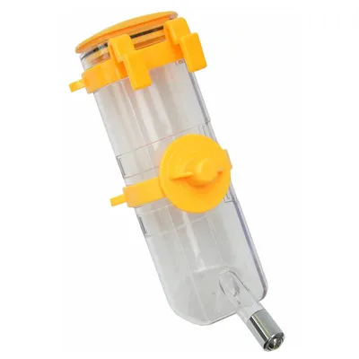 Image de Distributeur d'eau pour petits animaux - jaune - 500ml