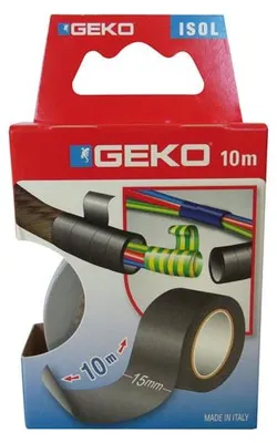 Produktbild von Isolierband 15mmx10m Grau - Geko
