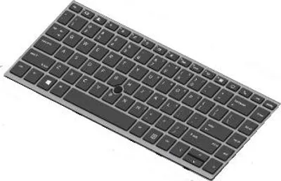 Obrázok produktu pre HP L14377-071, Klávesnica, Španielsky, Podsvietená klávesnica, HP, EliteBook 745 G5