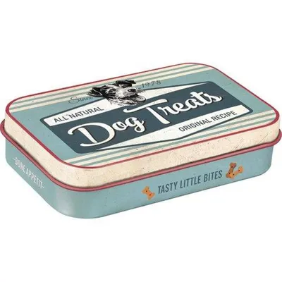 Image de Nostalgic-Art - Boîte à friandises - PawsShield - Friandises pour chiens bleues
