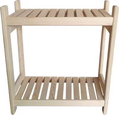 Produktbild von Holzregal Standregal Modulares Regal Stapelbar Kellerregal Haushaltsregal Kiefer Tiefe 38 cm Breite 80 cm Höhe 60 cm 2 Einlegeböden