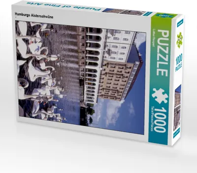 Produktbild von Calvendo Hamburgs Alsterschwäne 1000 Teile Puzzle hoch 480x640mm, Reupert Lothar; 7339053