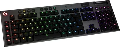 Produktbild von Logitech G 920-008905 - Volle Größe (100%) - Kabellos - RF Wireless + Bluetooth - Mechanischer Switch - K