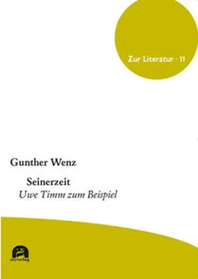 Produktbild von Seinerzeit