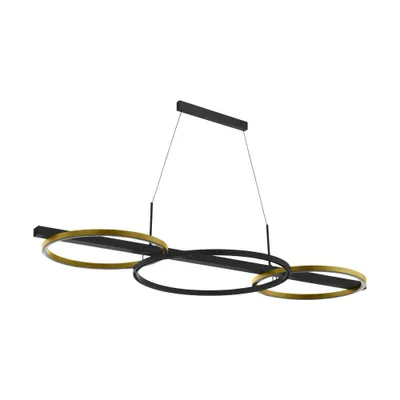 Zdjęcie produktu dla Lampa wisząca LED 2x12,5W LANACERA 390087 Eglo