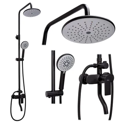 Obrázek produktu pro Sprchový set Rea VERSO Black