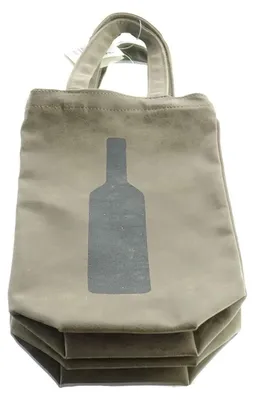 Produktbild von nature trends Flaschentasche Braun 18 x 9 x 31 cm - Kunstleder