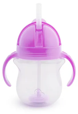 Obrázek produktu pro Hrnek Munchkin s brčkem, 207 ml, fialový
