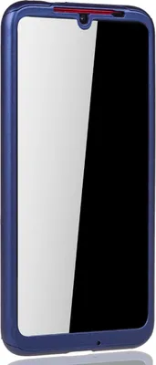 Produktbild von Handyhülle Schutzhülle für Xiaomi Redmi Note 7 / Redmi Note 7 Pro Full Case Cover Displayschutz 360 Blau