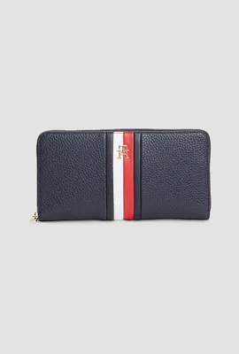 Obrázek produktu pro Dámská peněženka Tommy Hilfiger, modrá, se zipem kolem dokola