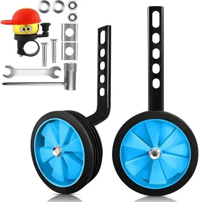 Produktbild von Universalräder für Kinderfahrräder, geeignet für Radgrößen von 12 bis 20 Zoll