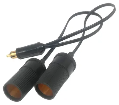 Productafbeelding van ProRide Auto Sigarettenaansteker Splitter 1 Naar 2 - 12/24V - 2 12V Aansluitingen - Zwart
