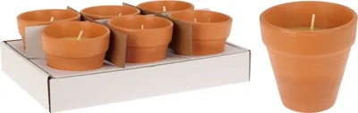 Produktbild von Citronella Kerze Im Topf 9X9Cm